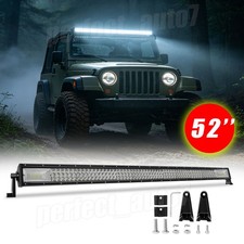 Aaiwa 52inch 360w Roof Led Light Bar Car Offroad Triple Row Flood Spot Combo Aaiwa 52inch 360w Roof Led Light Bar Car Offroad Triple Row Flood Spot Combo