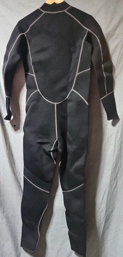 Sea Skin Wetsuit Mens Sz Medium Black  & Grey Surfing Diving Suit NWOT,Fast Ship - Afbeelding 12 van 14