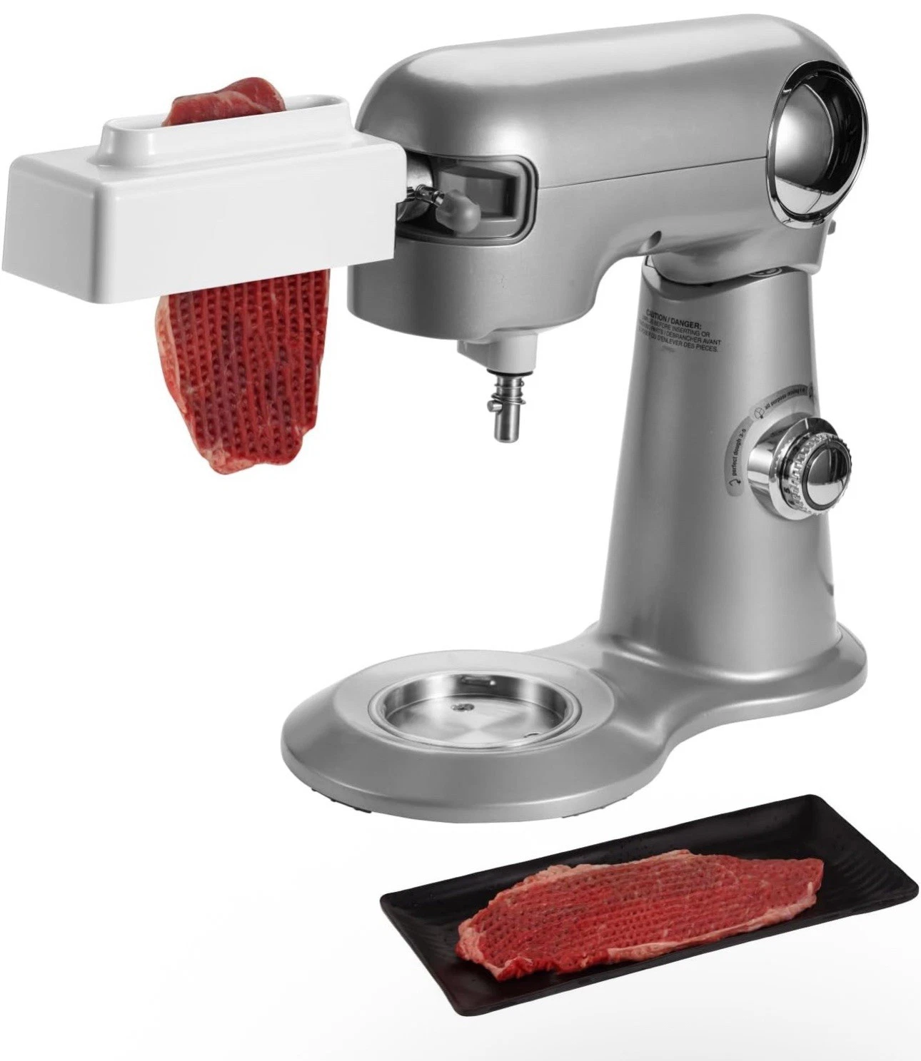 Meat Tenderizer Attachment Compatible with KitchenAid and Cuisinart Stand Mix...
Opens in a new wind