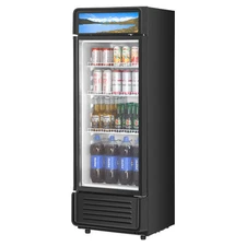VEVOR Commercial Merchandiser Refrigerator 6.9 CU.FT Glass Door Beverage