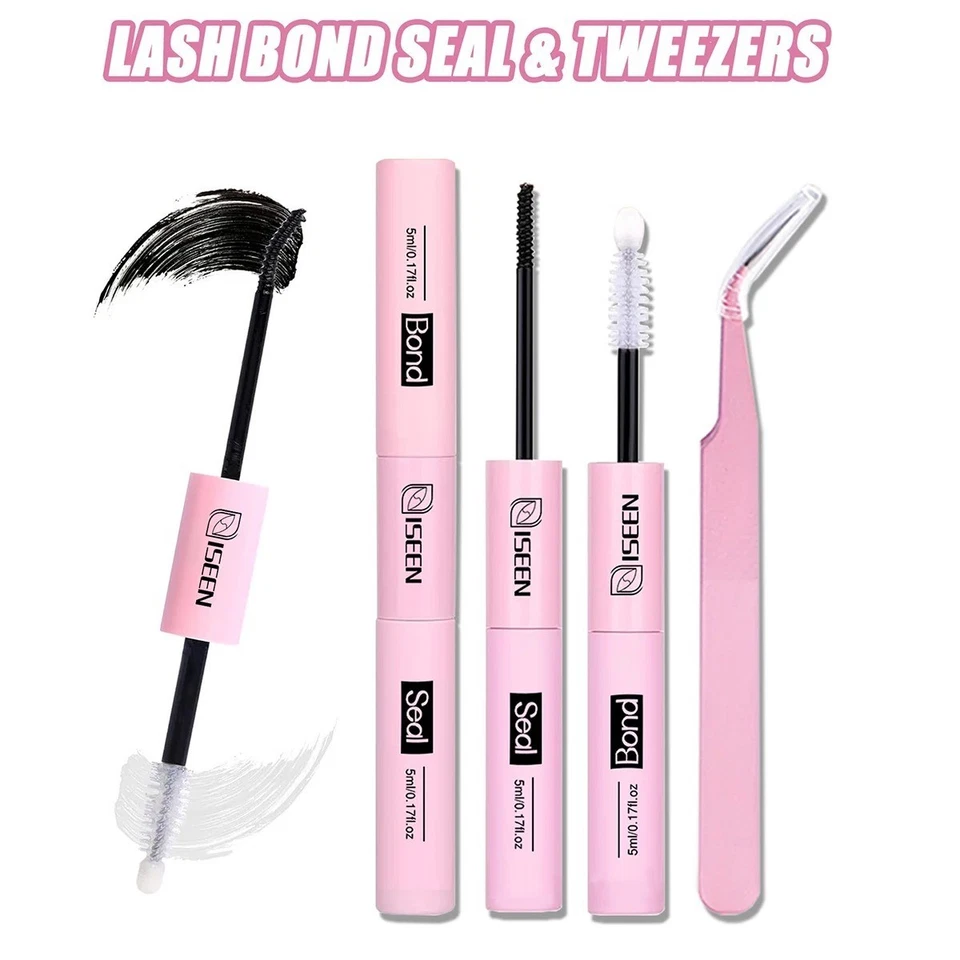 Lash Bond and Seal Glue 10ml Super Hold Long Lasting Non Irritating lash Cluster - Image 2 of 4