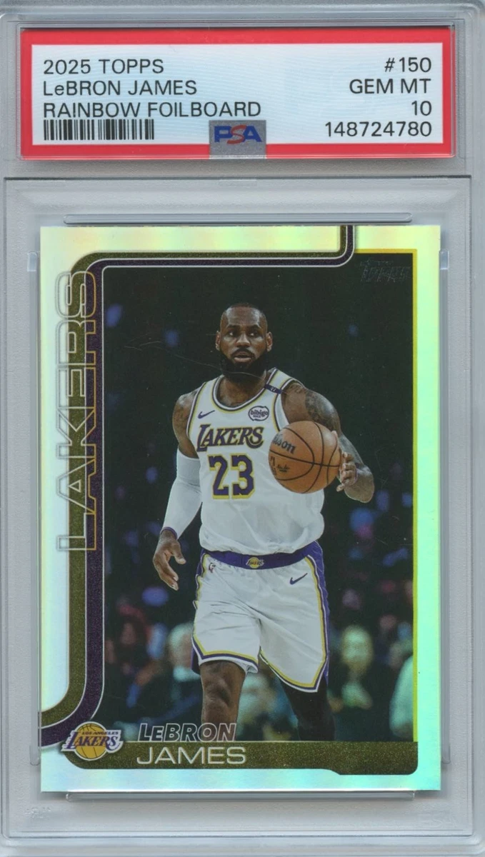 Topps LeBron James 10 Graded Basketball Sports Trading Cards