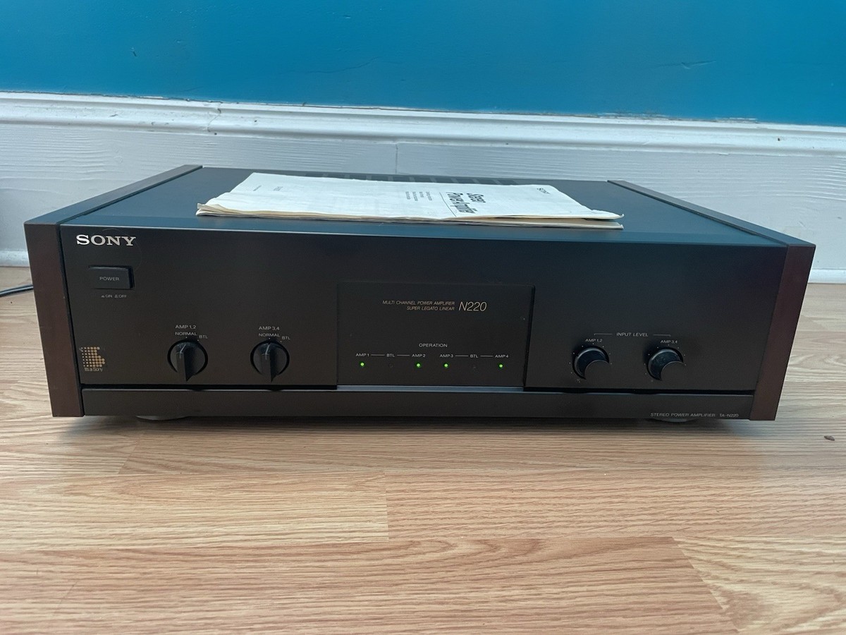 Sony TA-N220 2 Channel Power Amplifier | eBay