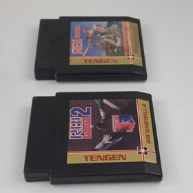 RBI Baseball 1 & 2 - Nintendo NES Game Cartridge - Authentic Tengen Cart Only 
