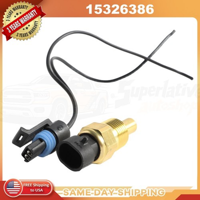 #ad #ad Coolant Temperature Sensor Water Temp Sender For GMC Chevrolet Pontiac Cadillac $6.59