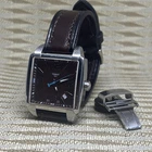 Tissot Quadrato Stainless Steel Men's Chronograph Quartz Watch brown