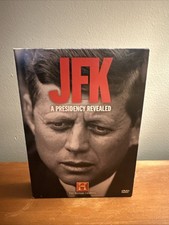 JFK A PRESIDENT REVEALED HISTORY CHANNEL JOHN F KENNEDY (2003) DVD 2 DISC