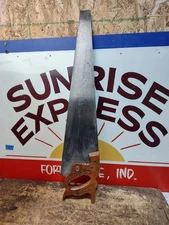 Vintage Our Very Best OVB  26” Rip Crosscut Hand Saw 8 Points Made USA