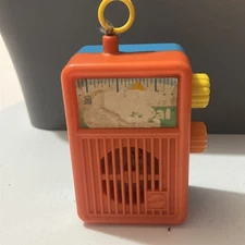 1971 Mattle INC Toy Radio In Working Condition Made In Hong