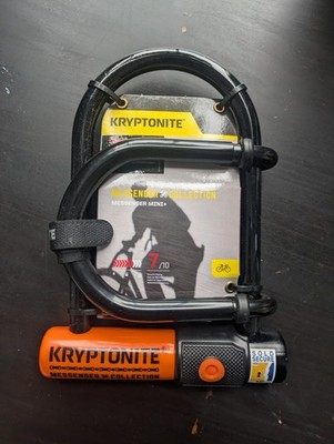 Kryptonite Messenger Mini Plus U-Lock Bike Bicycle Lock Brand New