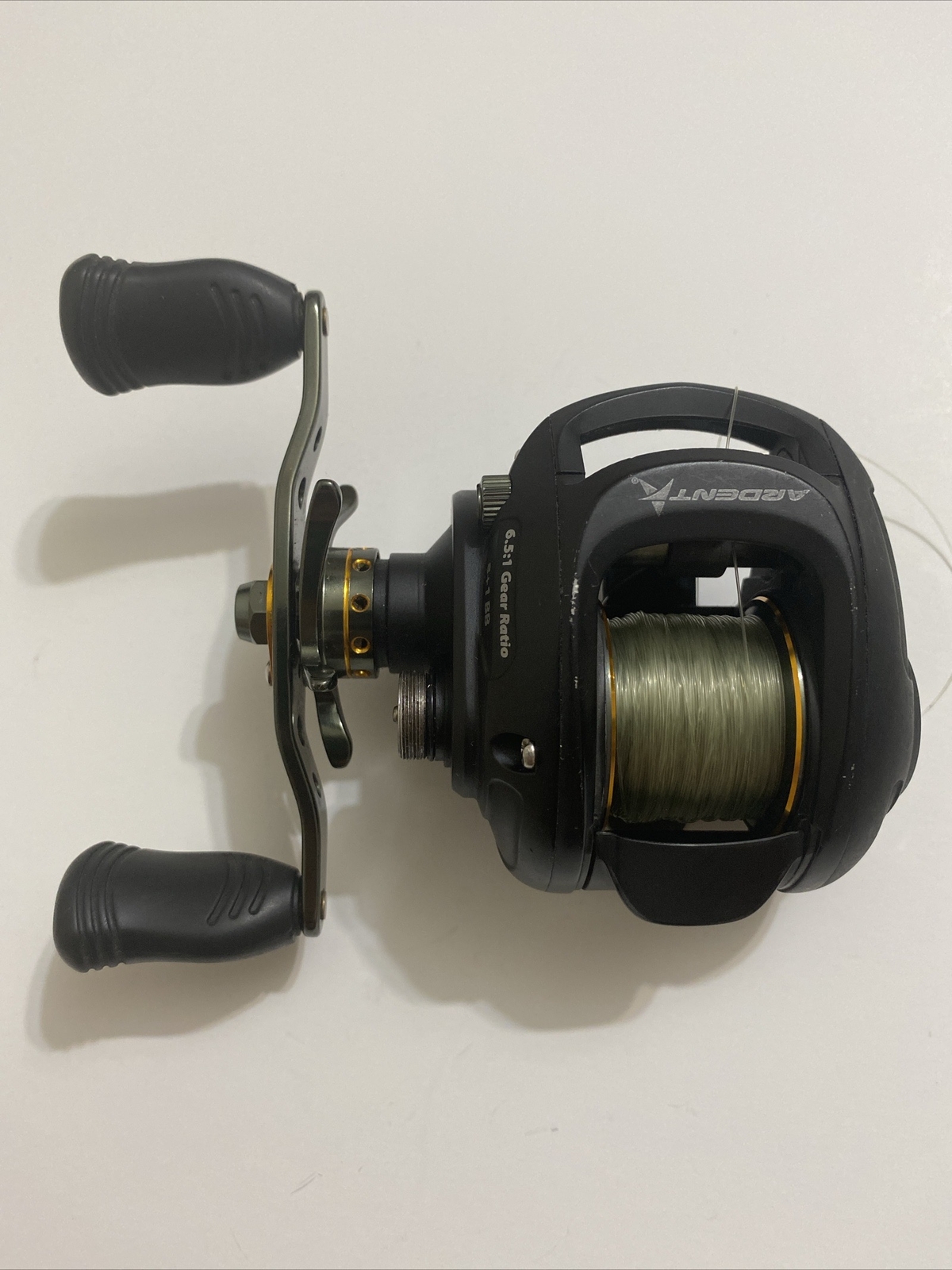 Ardent Apex Tournament 6.5:1 Left Hand Baitcasting Reel READ