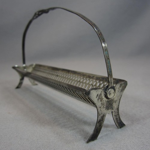 Antique ster Sterling Silver Sugar Cube Holder Stand Rack Tray 