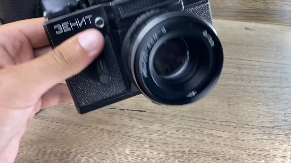 Camera Zenit ET Lens Helios-44M-4 2/58 Instruction USSR Soviet