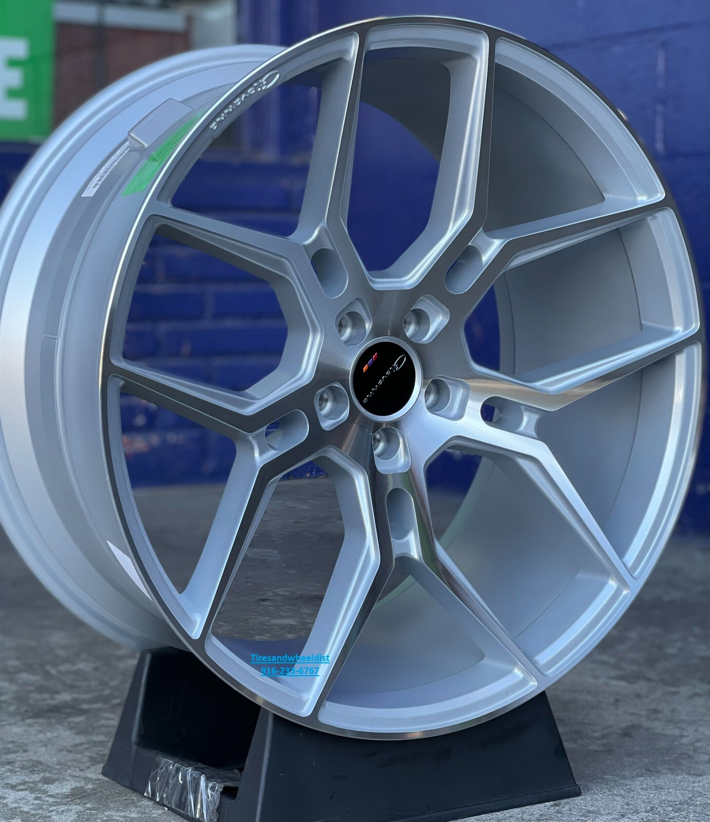 22'' inch Giovanna Haleb Mercedes S550 Bentley S63 Silver Machine GLC BMW X5 740