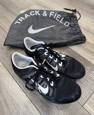 Nike Men's Size 11 Zoom Rival MD 7 Running Spikes Cleats Sprinting Black Fast