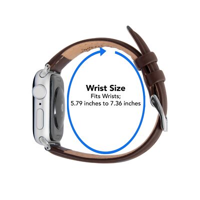 Classic Leather Strap for Apple Watch Band Series 10 9 8 7 6  display picture 2