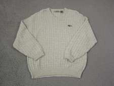 Vintage Cypress Links Sweater Mens Extra Large XL Brown Golf Made in USA Cotton