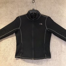 The North Face Women  s M Medium Full-Zip Deep Pile Fleece Jacket Black
