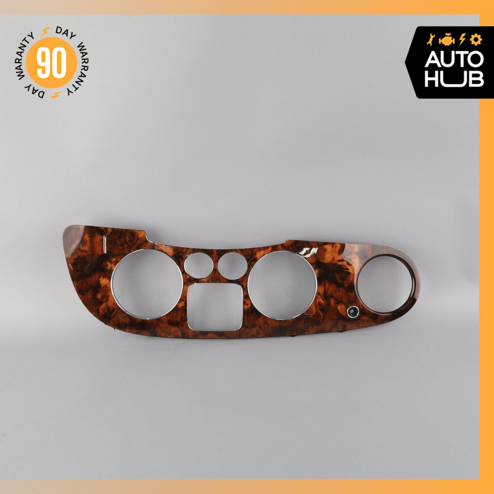 03-13 Bentley Continental Flying Spur Dash Panel Speedometer Bezel Trim OEM 67k