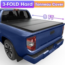 8ft Hard Folding Truck Bed Tonneau Cover For Silverado Gmc Sierra 2010-2026 8ft Hard Folding Truck Bed Tonneau Cover For Silverado Gmc Sierra 2010-2026