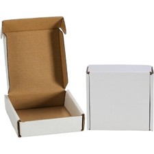 6x4x2 inch corrugated box - brown/white optional - Multifunctional packing case