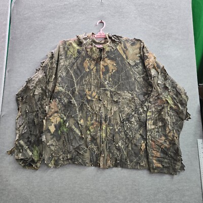 VINTAGE Game Hunter Men Jacket XL Green Camouflage Ghillie Suit 