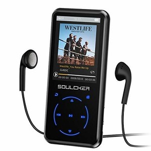 Black MP3 Player 16GB MP3 Player with…