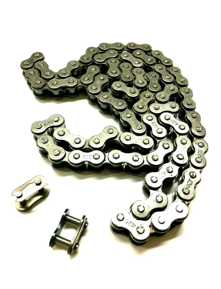 Cadena de transmisión #420 90 eslabones para Coleman CT200U CT200U-EX