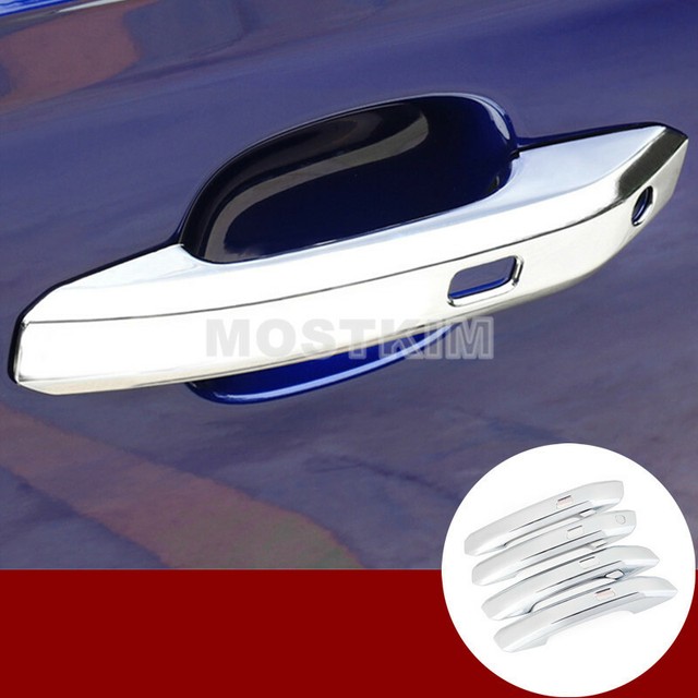 ABS Chrome Exterior Car Door Handle Cover Trim 4pcs For Audi Q5 2017
