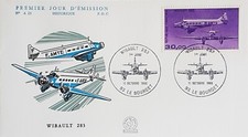 enveloppe 1er jour WIBAULT 283 + carte 1er jour - très bon état