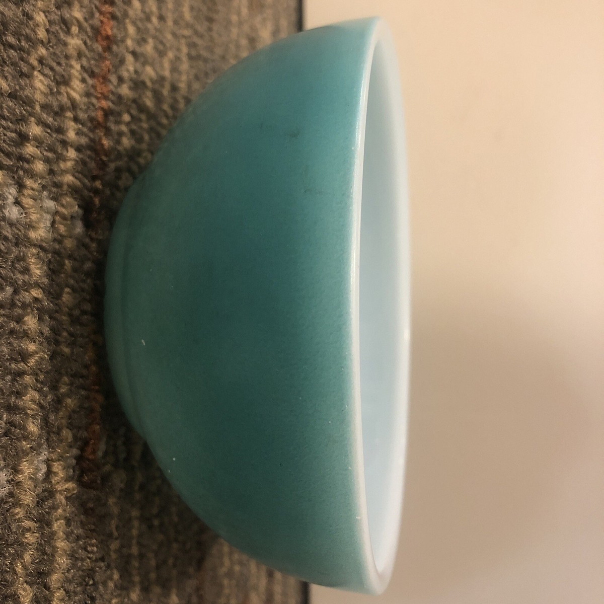 レア Fire King Turquoise Blue Ice Bucket レア Fire King Turquoise Blue Ice Bucket