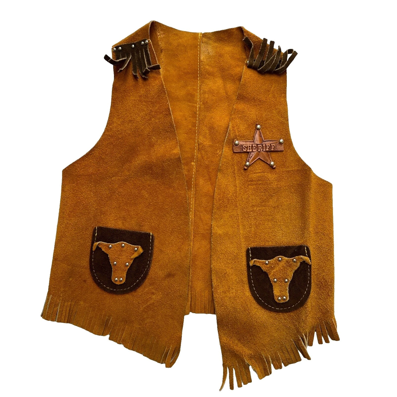 Ropa vintage de cuero para niños para niños