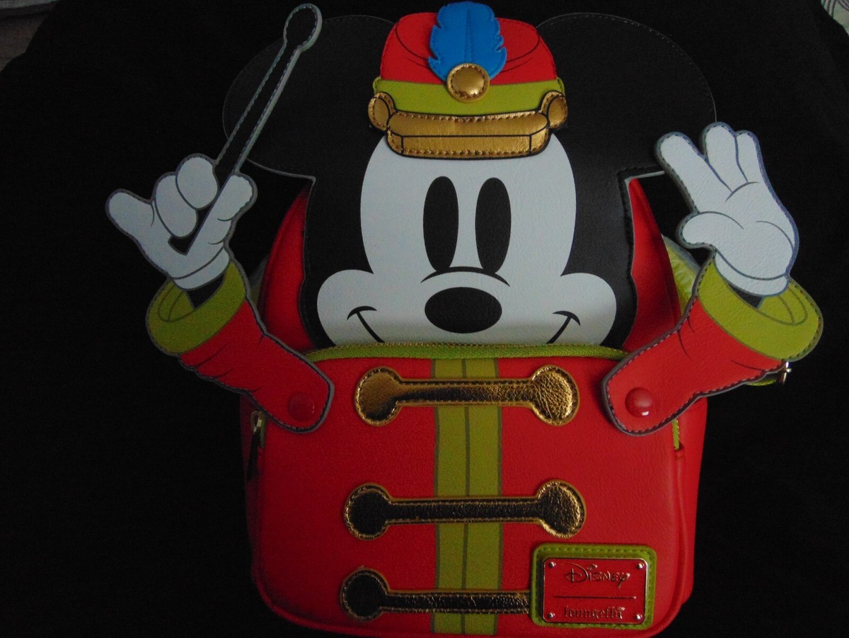 Disney Loungefly Mickey Mouse Bandleader Mini Backpack 100 