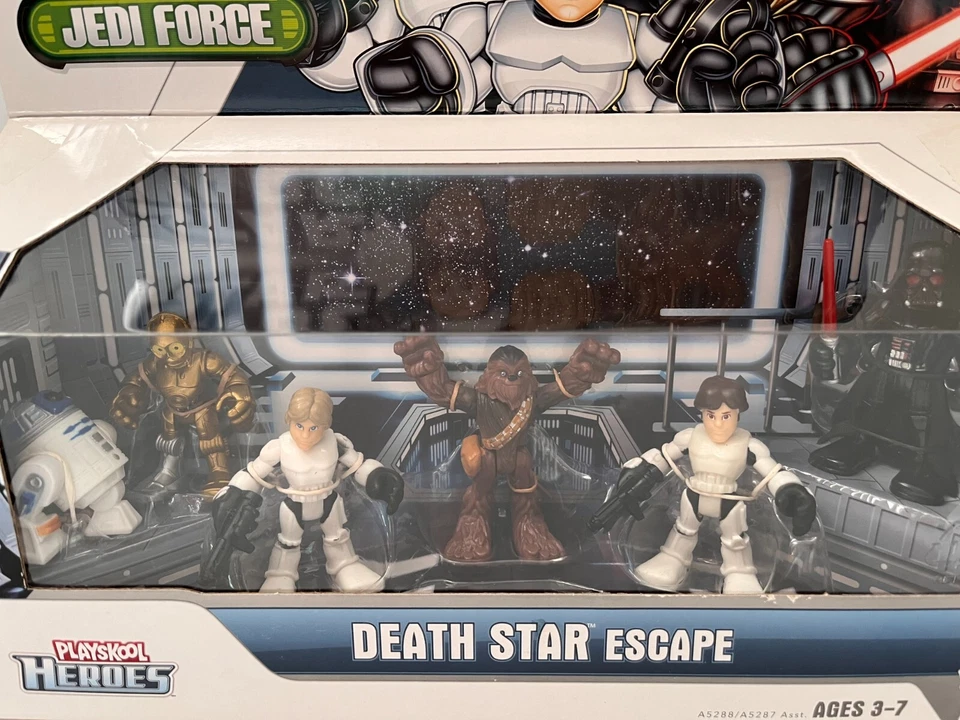 罕见全新未拆封星球大战绝地武士、死星逃亡、Playskool 英雄 — 第 2/4 张图片