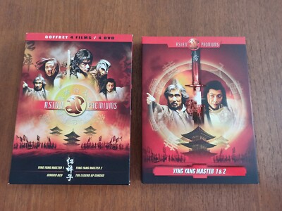 Box 4 DVDs Ying Yang Master 1 2 Gingko Bett The Legend Asian Premiums 