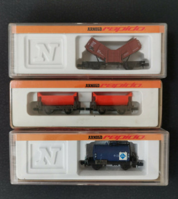 3 Arnold Rapido Modelle 0448, 0431, 0504 in OVP