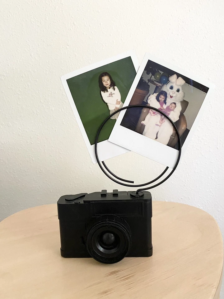 Cámara Fotografía Soporte para Fotos Exhibición Hogar Oficina Decoración Regalo A Foto 3 de 3