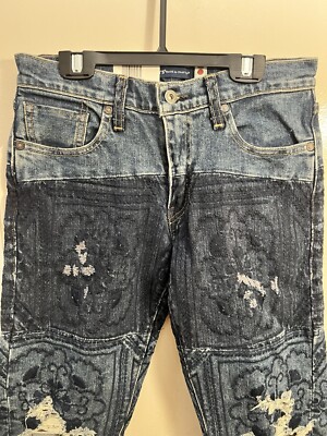A.P.C. Levi’s 511 リメイク パッチワーク デニム ジーンズ LEVI'S JEANS 511 SLIM PATCHWORK MADE IN JAPAN SELVEDGE DENIM SZ 29