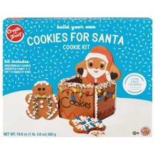 Create A Treat Cookies for Santa Cookie Kit 19.8oz  Holiday Gift Idea