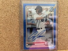 2020 Bowman Sapphire Cooper Johnson Auto BSPA-CJ Tigers