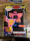 FUNKO Pop Television Stranger Things DEMOGORGON 428 Target Exclusive Black Light