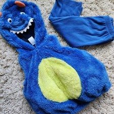 Carter's: "Blue Monster" Halloween Costume, Size Boys 6-9M