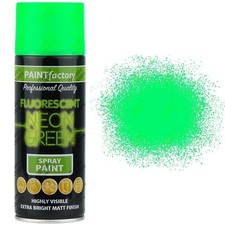 Neon Green Spray Paint Fluorescent 400ml