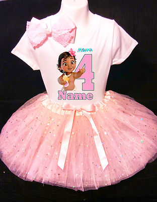 open lace back dress Moana tutu set-Moana outfit-Moana dress-Moana Birthday outfit – Pink Toes &  Hair Bows main image 0
