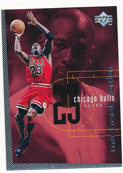 MICHAEL JORDAN 1998 UPPER DECK CHECKLIST #174 CHICAGO BULLS MINT B