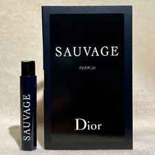 Dior Sauvage Parfum Sample Spray .03oz, 1ml New in Card