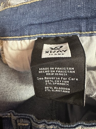 XRAY Slim Stretch Moto Jeans Mens 34 X 32 Faded Light Wash Blue Denim Pants NWT - Picture 9 of 13