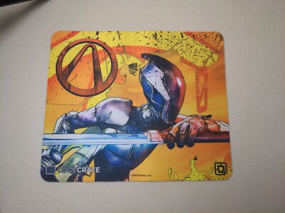 2015 Borderlands Zero Mouse Pad Gaming Mat Loot Crate 10'' x 12''