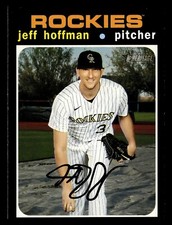 2020 Topps Heritage High Number - #641 Jeff Hoffman