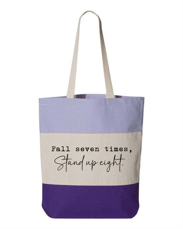 Fall Seven Times. Stand Up Eight Tote Bag | eBay